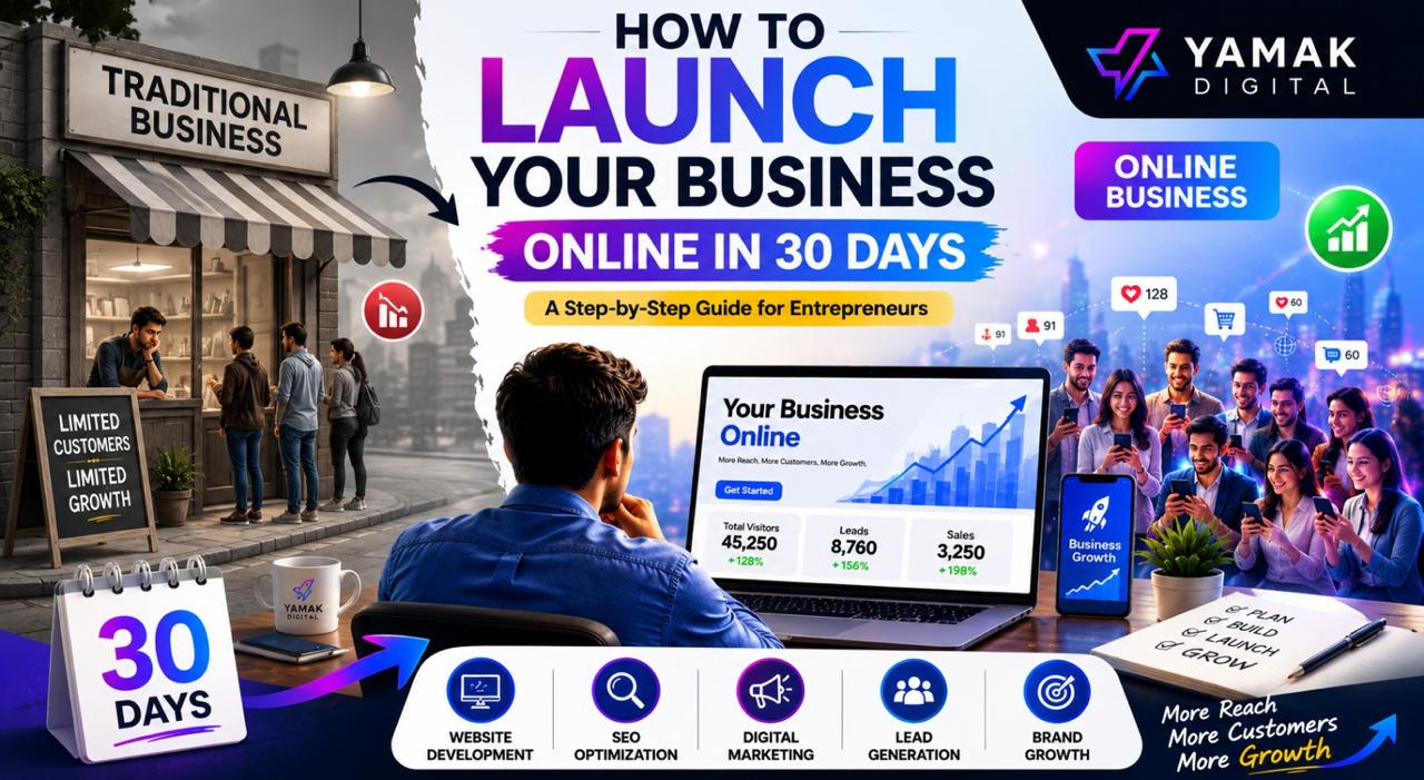 How to Launch Your Business Online in 30 Days